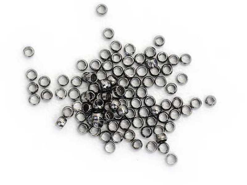 Lot De 2 250 Perles À Écraser Rondes 2 Mm-2,5 Mm - Perles À
