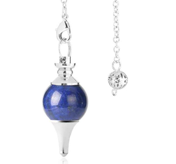 Pendule en lapis-lazuli séphoroton