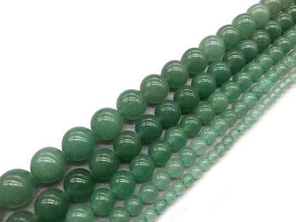 Perles rondes en aventurine 6mm