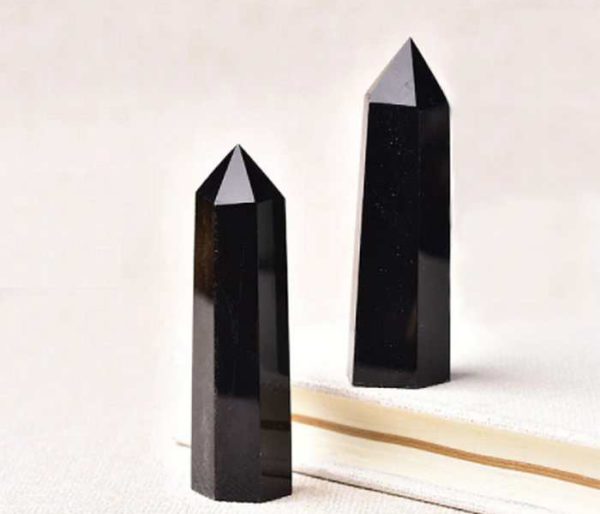 Pointe Obsidienne 6cm