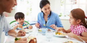 Repas en famille